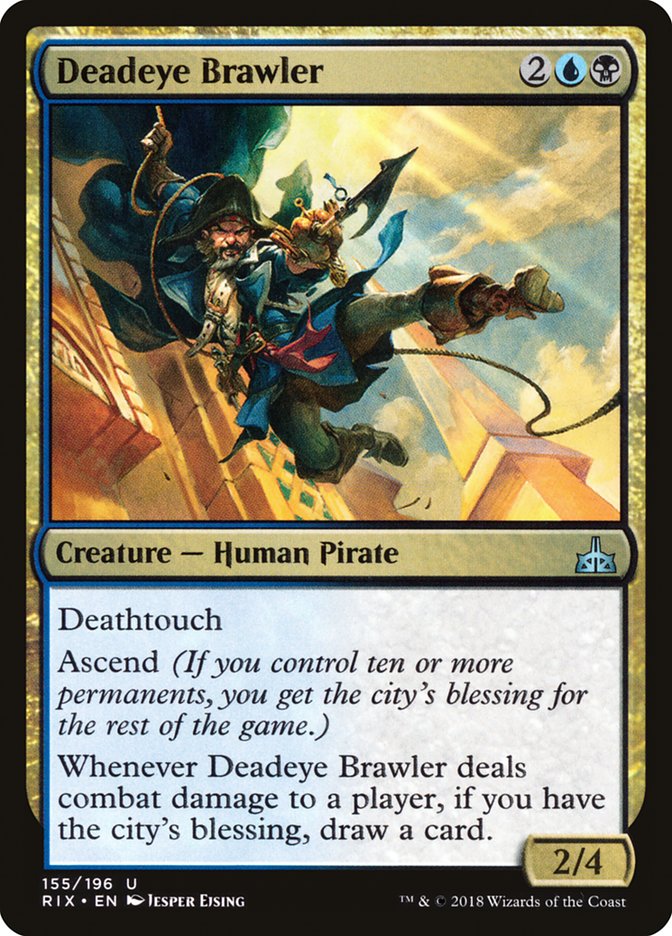 Deadeye Brawler [Rivals of Ixalan] | Dragon's Lair Comics and Fantasy Houston TX
