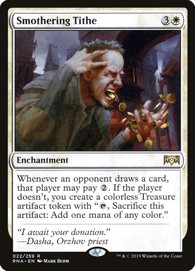Smothering Tithe [Ravnica Allegiance] | Dragon's Lair Comics and Fantasy Houston TX