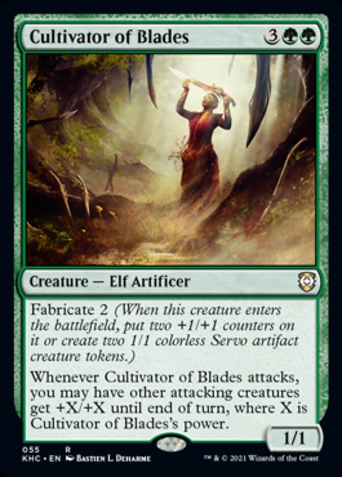Cultivator of Blades [Kaldheim Commander] | Dragon's Lair Comics and Fantasy Houston TX