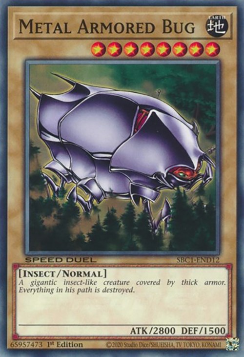 Metal Armored Bug [SBC1-END12] Common | Dragon's Lair Comics and Fantasy Houston TX