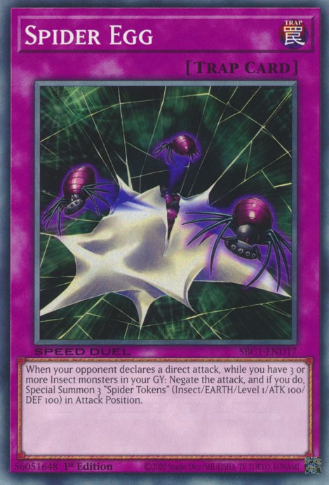 Spider Egg [SBC1-END17] Common | Dragon's Lair Comics and Fantasy Houston TX