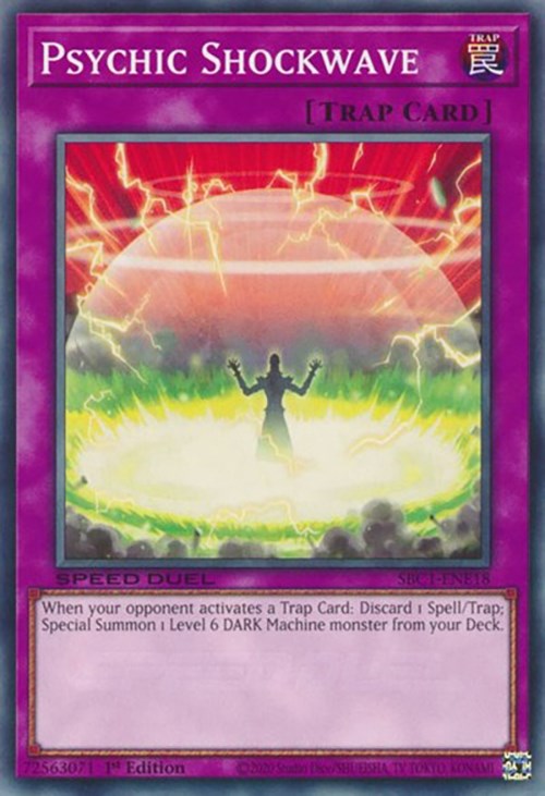 Psychic Shockwave [SBC1-ENE18] Common | Dragon's Lair Comics and Fantasy Houston TX