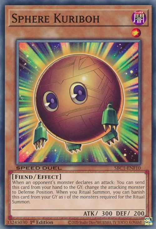 Sphere Kuriboh [SBC1-ENF10] Common | Dragon's Lair Comics and Fantasy Houston TX