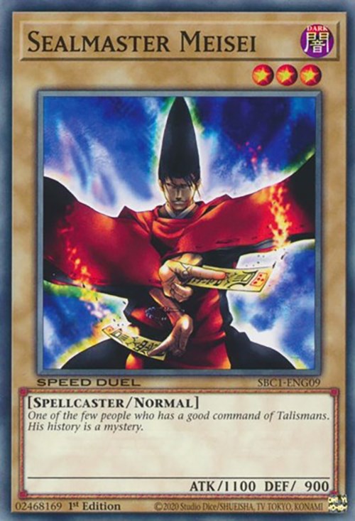 Sealmaster Meisei [SBC1-ENG09] Common | Dragon's Lair Comics and Fantasy Houston TX