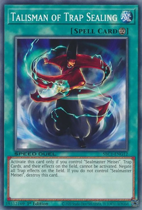 Talisman of Trap Sealing [SBC1-ENG12] Common | Dragon's Lair Comics and Fantasy Houston TX