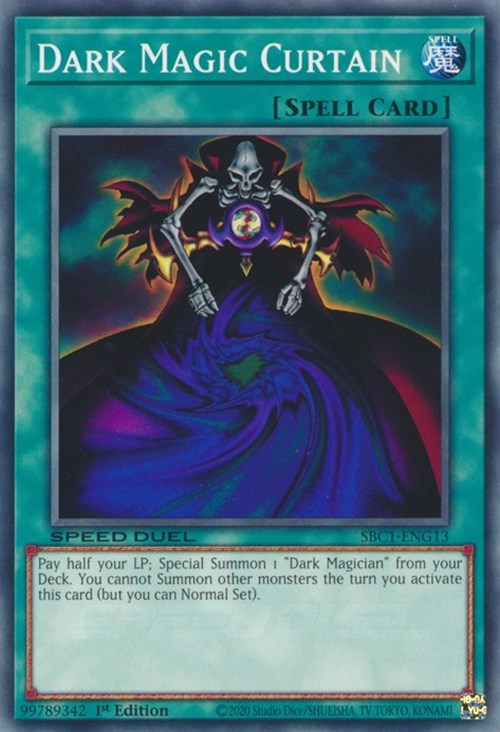 Dark Magic Curtain [SBC1-ENG13] Common | Dragon's Lair Comics and Fantasy Houston TX