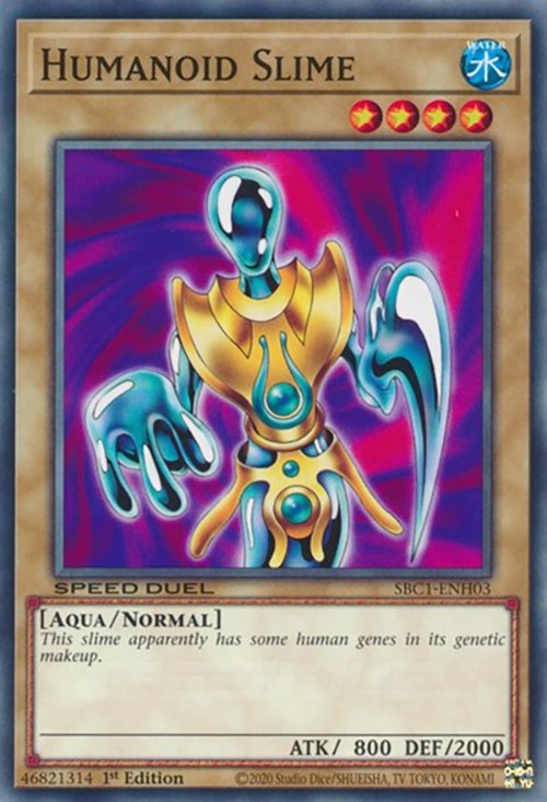 Humanoid Slime [SBC1-ENH03] Common | Dragon's Lair Comics and Fantasy Houston TX