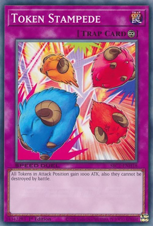 Token Stampede [SBC1-ENH18] Common | Dragon's Lair Comics and Fantasy Houston TX