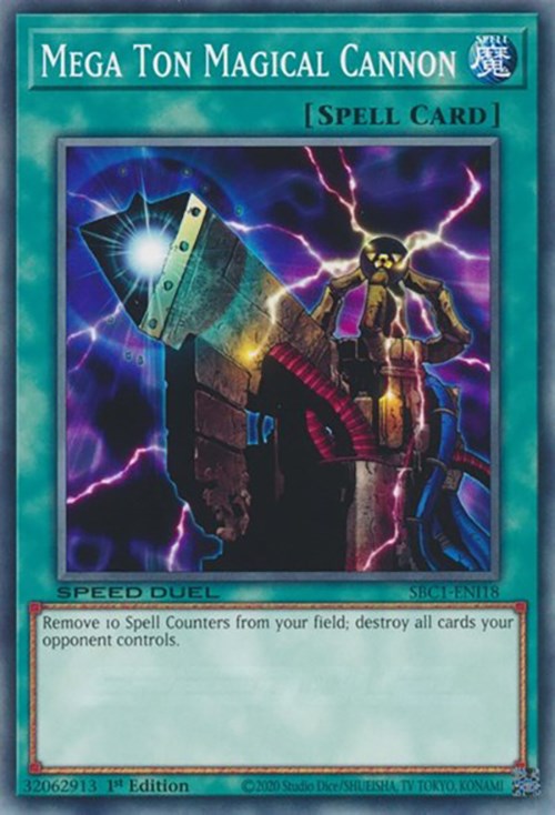 Mega Ton Magical Cannon [SBC1-ENI18] Common | Dragon's Lair Comics and Fantasy Houston TX