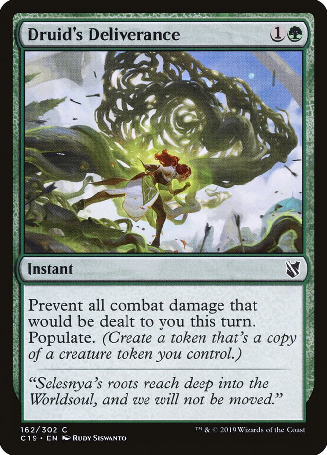 Druid's Deliverance [Commander 2019] | Dragon's Lair Comics and Fantasy Houston TX