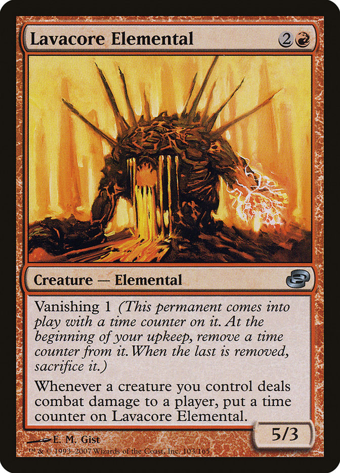 Lavacore Elemental [Planar Chaos] | Dragon's Lair Comics and Fantasy Houston TX