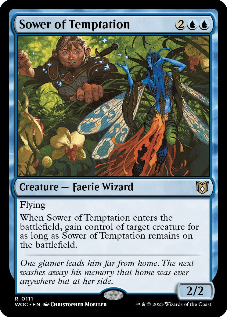 Sower of Temptation [Wilds of Eldraine Commander] | Dragon's Lair Comics and Fantasy Houston TX
