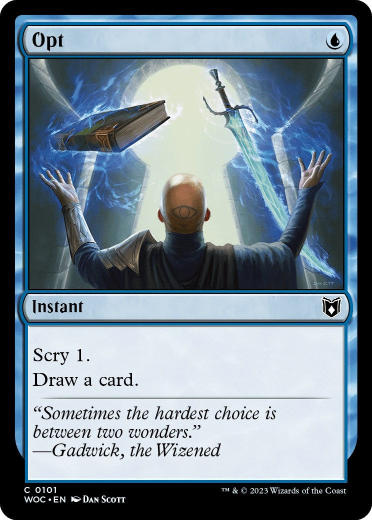 Opt [Wilds of Eldraine Commander] | Dragon's Lair Comics and Fantasy Houston TX