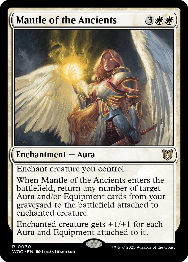 Mantle of the Ancients [Wilds of Eldraine Commander] | Dragon's Lair Comics and Fantasy Houston TX
