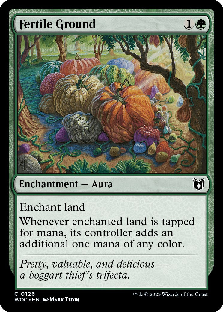 Fertile Ground [Wilds of Eldraine Commander] | Dragon's Lair Comics and Fantasy Houston TX
