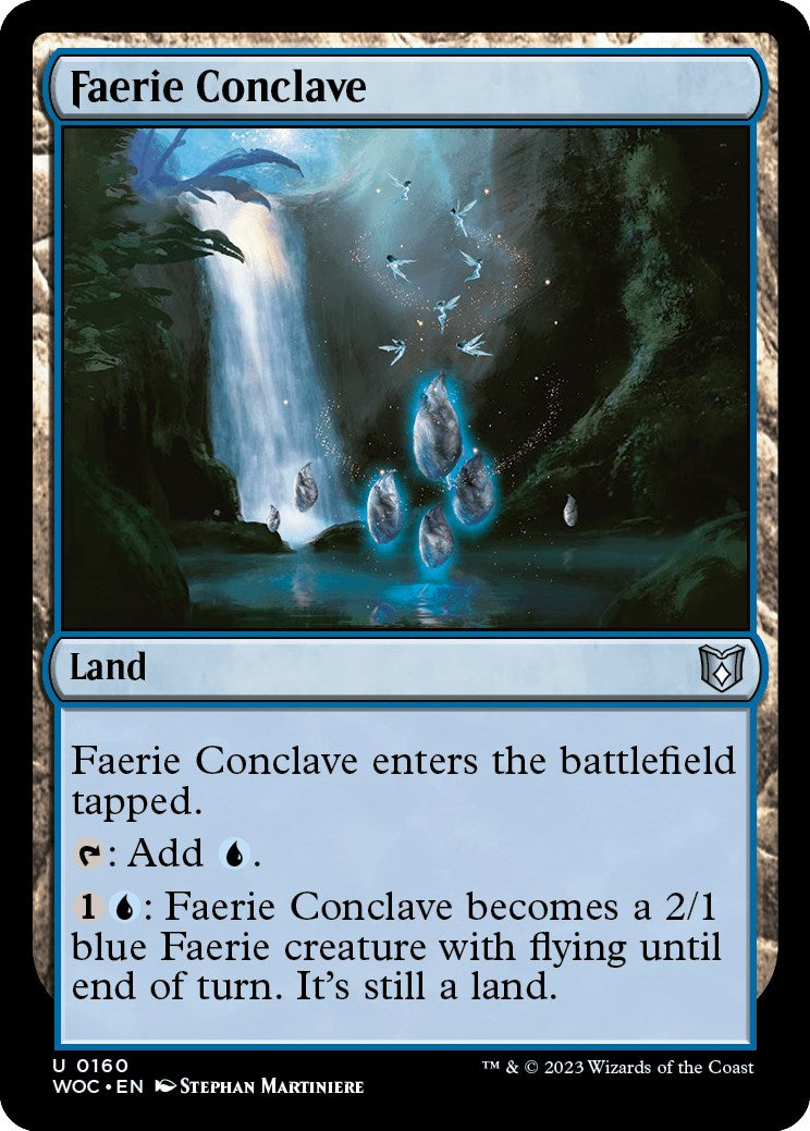 Faerie Conclave [Wilds of Eldraine Commander] | Dragon's Lair Comics and Fantasy Houston TX