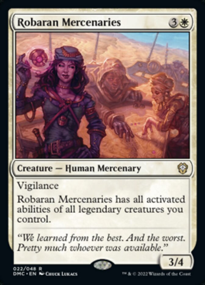 Robaran Mercenaries [Dominaria United Commander] | Dragon's Lair Comics and Fantasy Houston TX