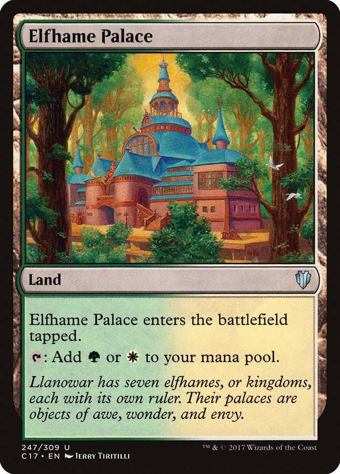 Elfhame Palace [Commander 2017] | Dragon's Lair Comics and Fantasy Houston TX