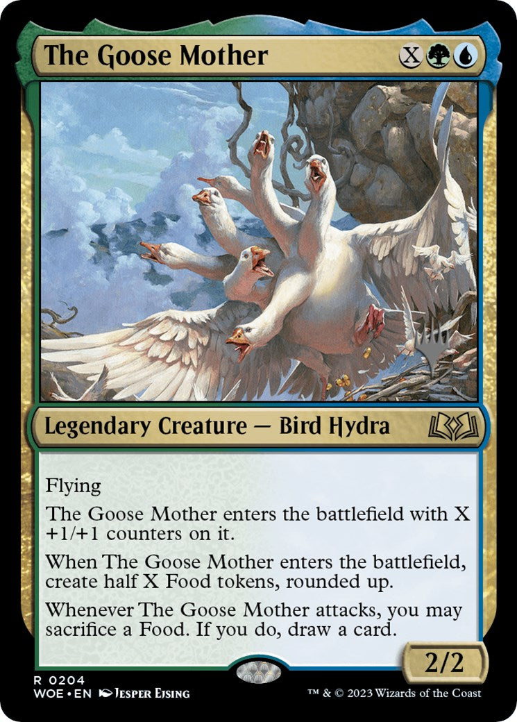 The Goose Mother (Promo Pack) [Wilds of Eldraine Promos] | Dragon's Lair Comics and Fantasy Houston TX