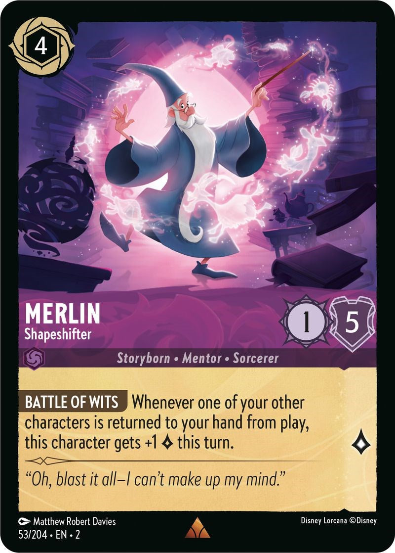 Merlin - Shapeshifter (53/204) [Rise of the Floodborn] | Odin's Place