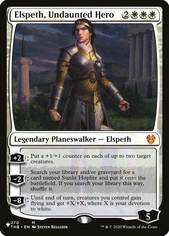Elspeth, Undaunted Hero [The List] | Dragon's Lair Comics and Fantasy Houston TX