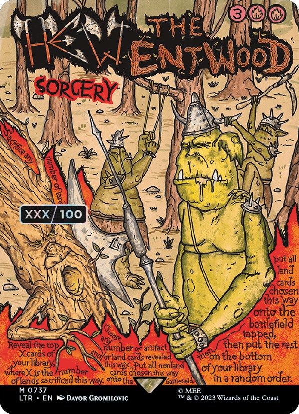 Hew the Entwood (Borderless Poster) (Serialized) [The Lord of the Rings: Tales of Middle-Earth] | Dragon's Lair Comics and Fantasy Houston TX