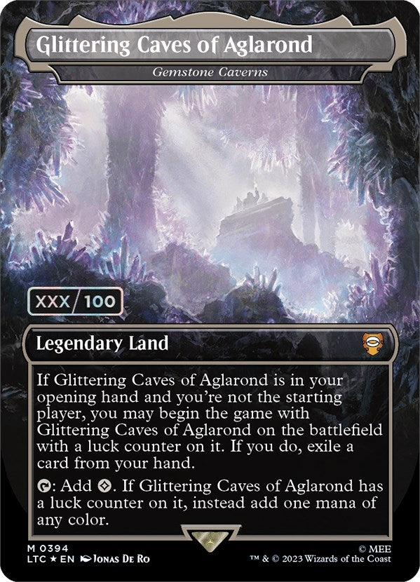Glittering Caves of Aglarond - Gemstone Caverns (Serialized) [The Lord of the Rings: Tales of Middle-Earth Commander] | Dragon's Lair Comics and Fantasy Houston TX