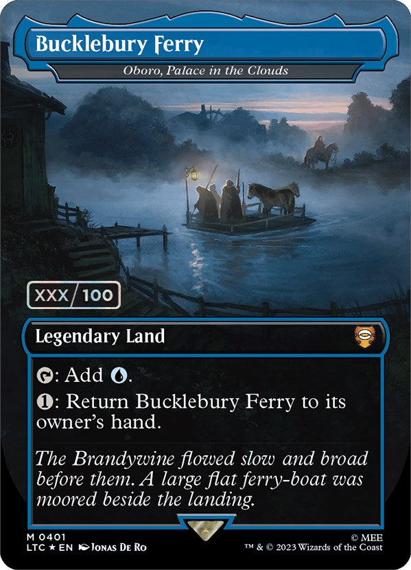 Bucklebury Ferry - Oboro, Palace in the Clouds (Serialized) [The Lord of the Rings: Tales of Middle-Earth Commander] | Dragon's Lair Comics and Fantasy Houston TX