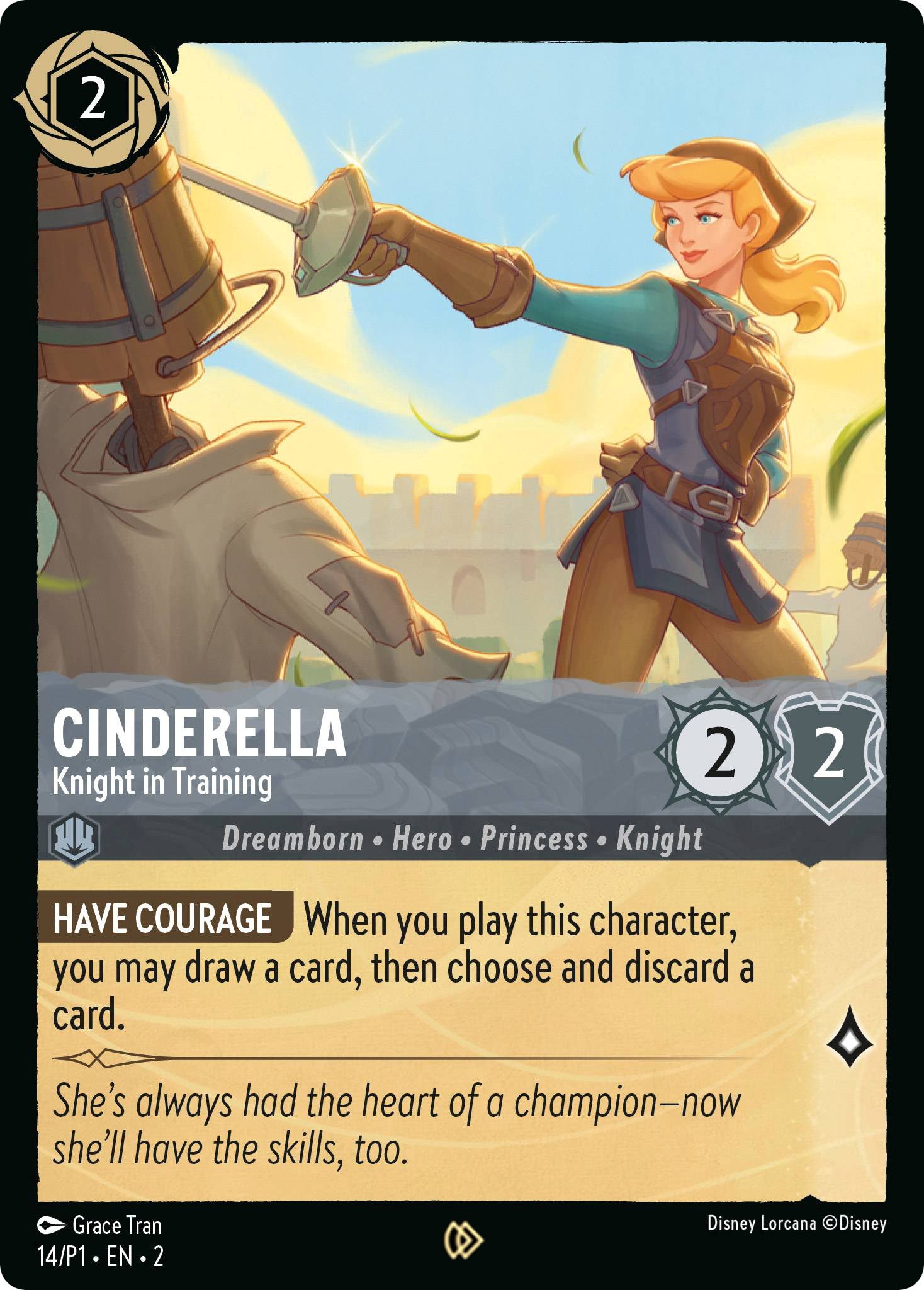 Cinderella - Knight in Training (14) [Promo Cards] | Odin's Place
