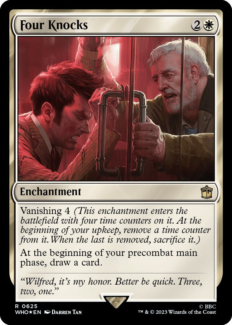 Four Knocks (Surge Foil) [Doctor Who] | Dragon's Lair Comics and Fantasy Houston TX