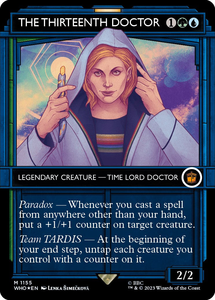 The Thirteenth Doctor (Showcase) (Surge Foil) [Doctor Who] | Dragon's Lair Comics and Fantasy Houston TX