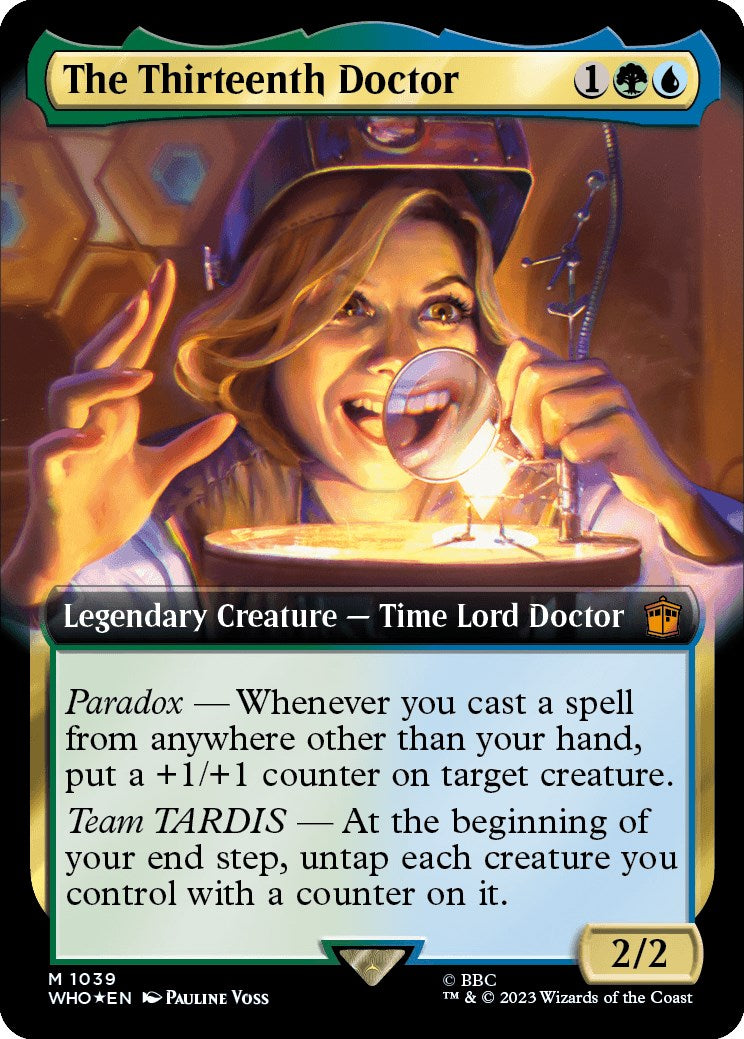 The Thirteenth Doctor (Extended Art) (Surge Foil) [Doctor Who] | Dragon's Lair Comics and Fantasy Houston TX