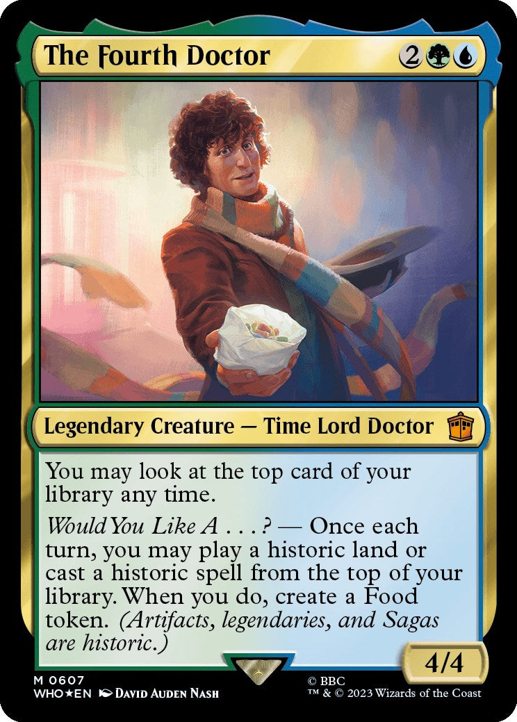 The Fourth Doctor (Surge Foil) [Doctor Who] | Dragon's Lair Comics and Fantasy Houston TX
