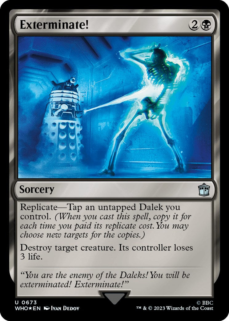 Exterminate! (Surge Foil) [Doctor Who] | Dragon's Lair Comics and Fantasy Houston TX