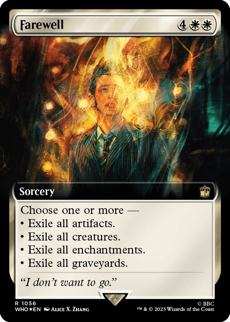 Farewell (Extended Art) (Surge Foil) [Doctor Who] | Dragon's Lair Comics and Fantasy Houston TX