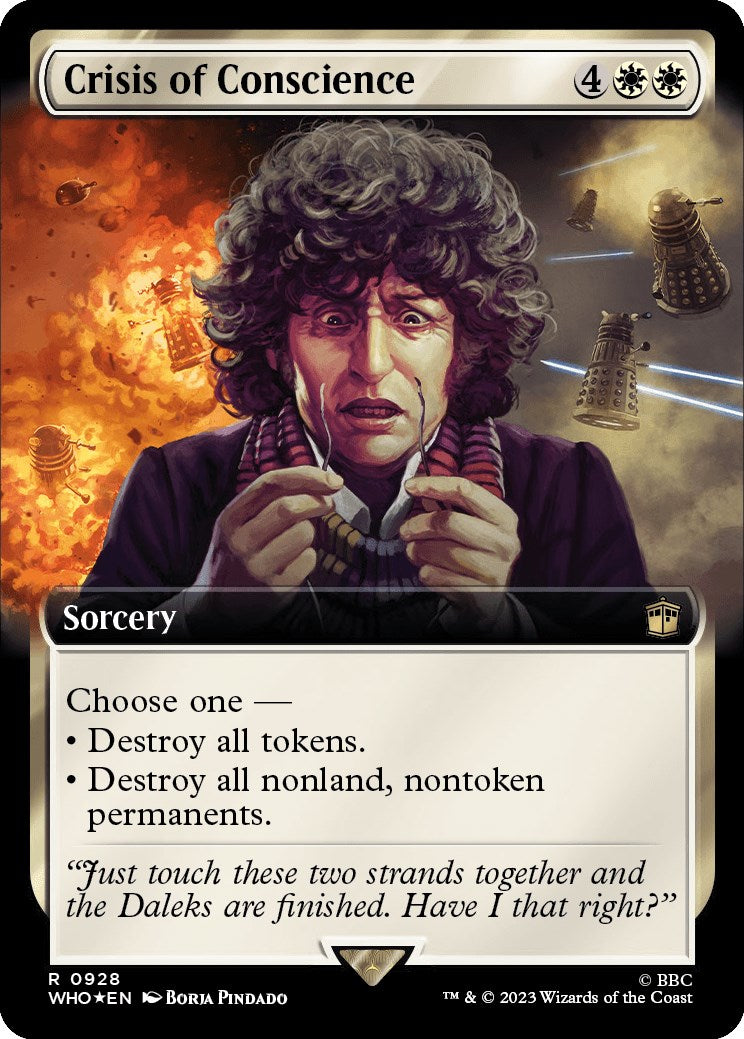 Crisis of Conscience (Extended Art) (Surge Foil) [Doctor Who] | Dragon's Lair Comics and Fantasy Houston TX