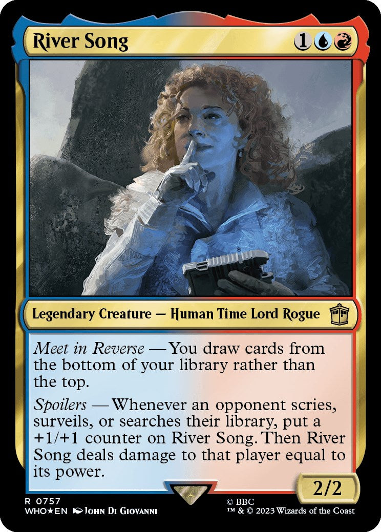 River Song (Surge Foil) [Doctor Who] | Dragon's Lair Comics and Fantasy Houston TX