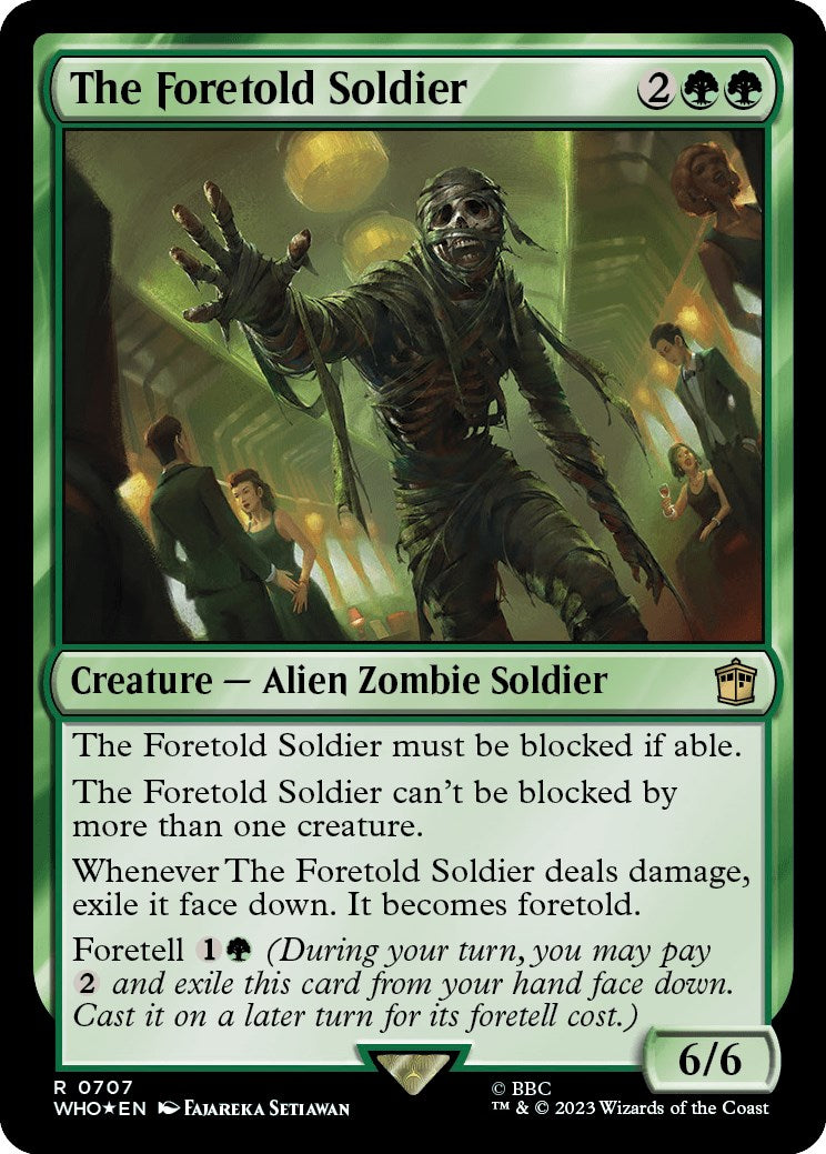 The Foretold Soldier (Surge Foil) [Doctor Who] | Dragon's Lair Comics and Fantasy Houston TX