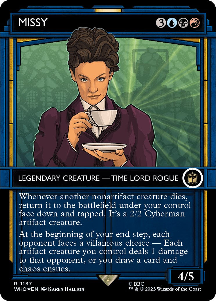 Missy (Showcase) (Surge Foil) [Doctor Who] | Dragon's Lair Comics and Fantasy Houston TX