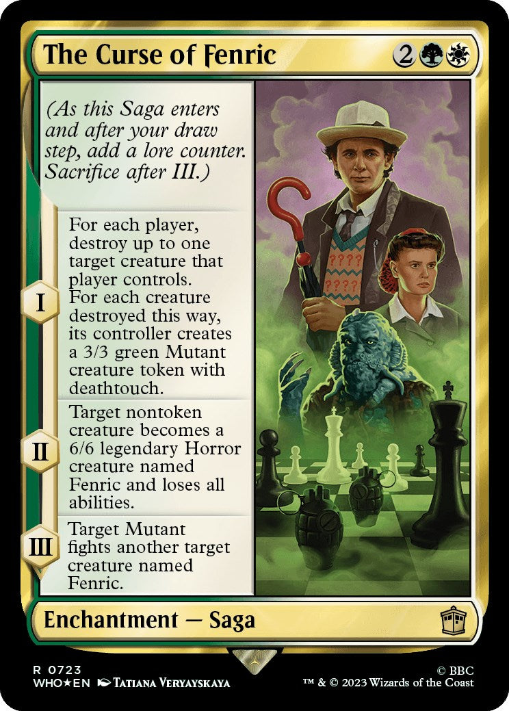 The Curse of Fenric (Surge Foil) [Doctor Who] | Dragon's Lair Comics and Fantasy Houston TX