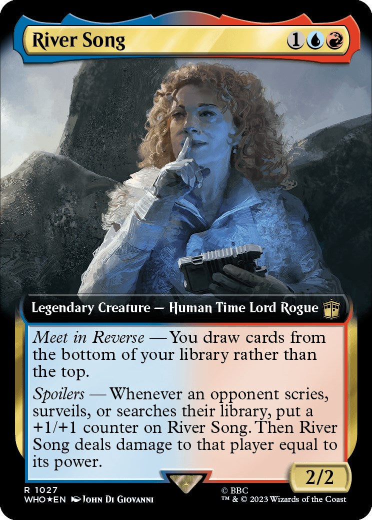 River Song (Extended Art) (Surge Foil) [Doctor Who] | Dragon's Lair Comics and Fantasy Houston TX