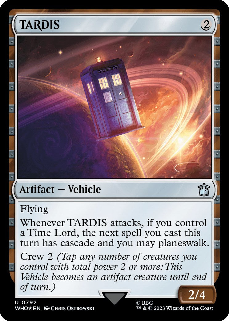 TARDIS (Surge Foil) [Doctor Who] | Dragon's Lair Comics and Fantasy Houston TX