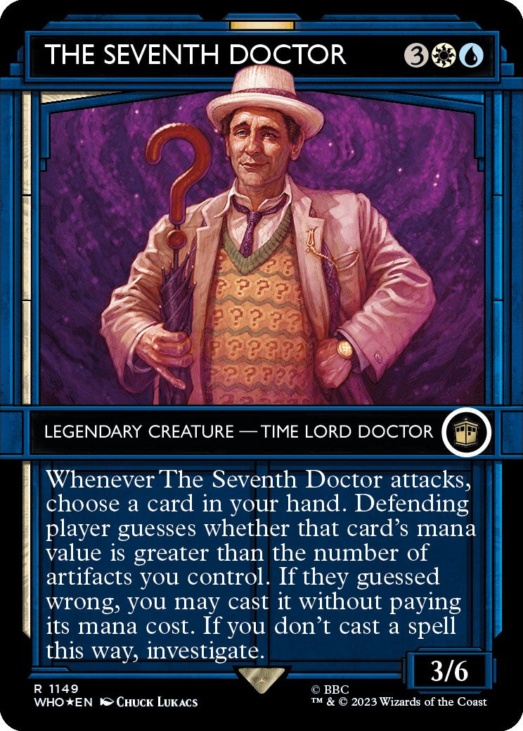The Seventh Doctor (Showcase) (Surge Foil) [Doctor Who] | Dragon's Lair Comics and Fantasy Houston TX