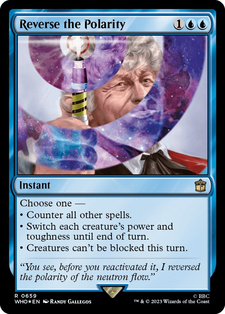 Reverse the Polarity (Surge Foil) [Doctor Who] | Dragon's Lair Comics and Fantasy Houston TX