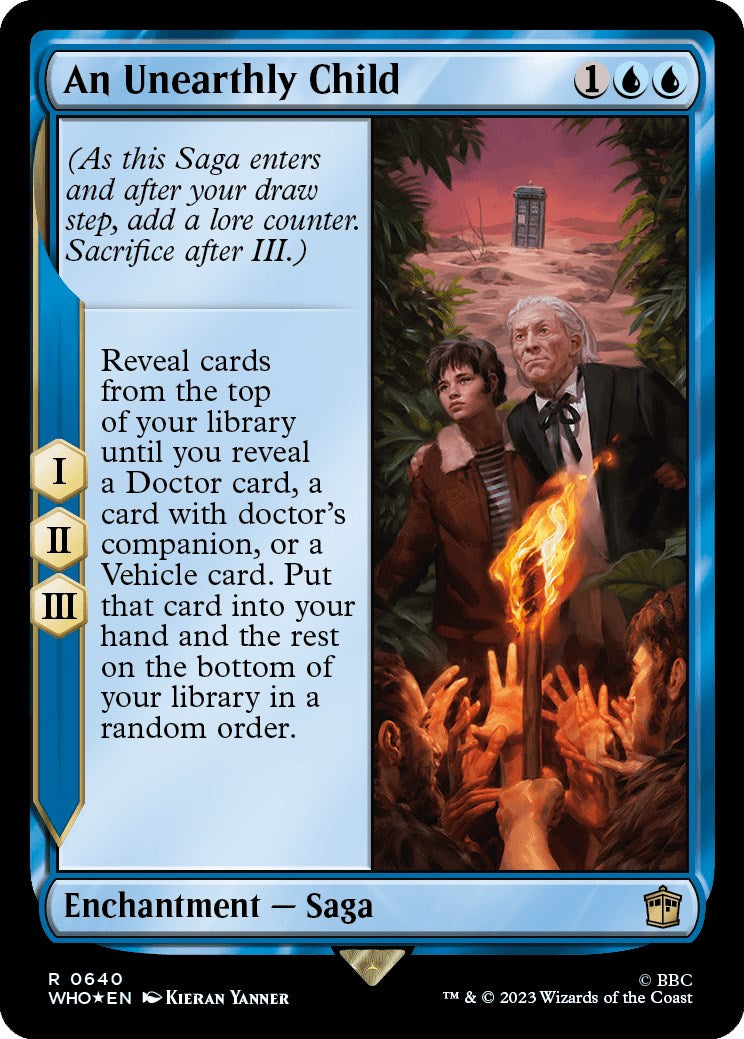 An Unearthly Child (Surge Foil) [Doctor Who] | Dragon's Lair Comics and Fantasy Houston TX