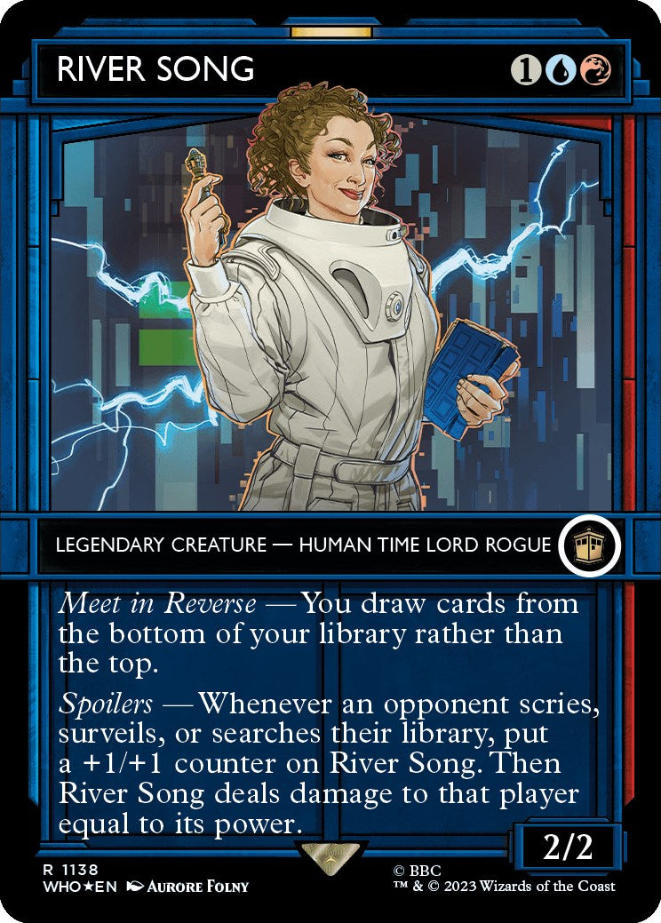 RIVER SONG (Showcase) (Surge Foil) [Doctor Who] | Odin's Place