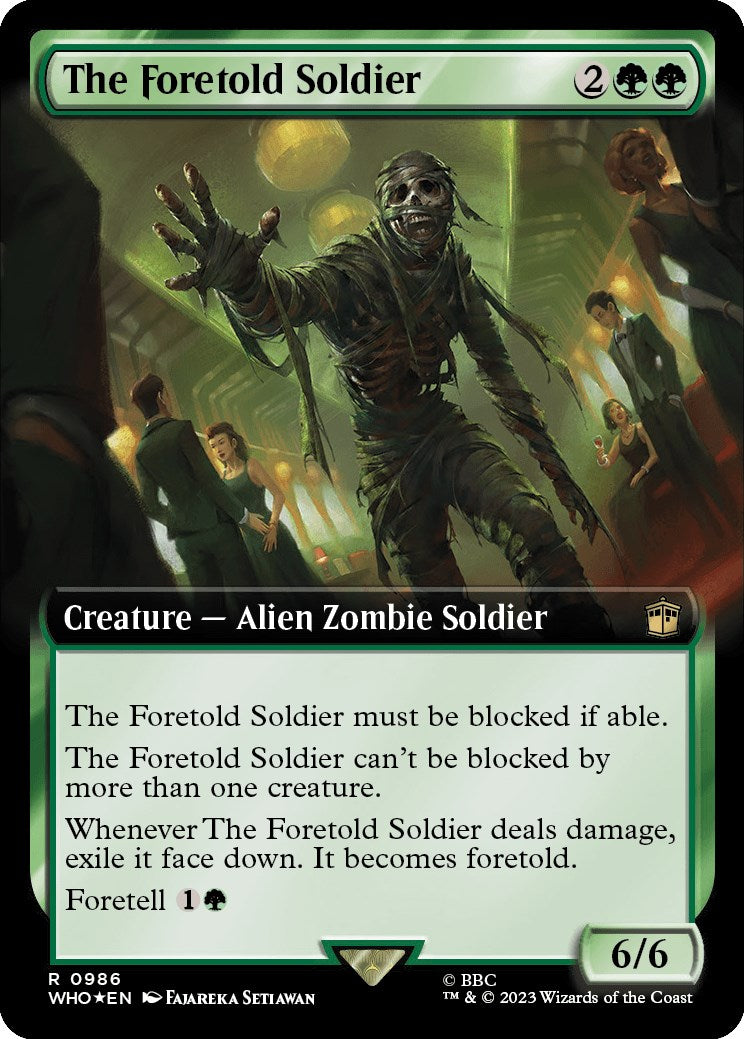 The Foretold Soldier (Extended Art) (Surge Foil) [Doctor Who] | Dragon's Lair Comics and Fantasy Houston TX