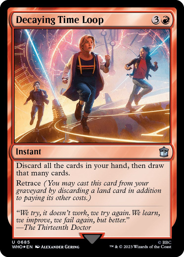 Decaying Time Loop (Surge Foil) [Doctor Who] | Dragon's Lair Comics and Fantasy Houston TX