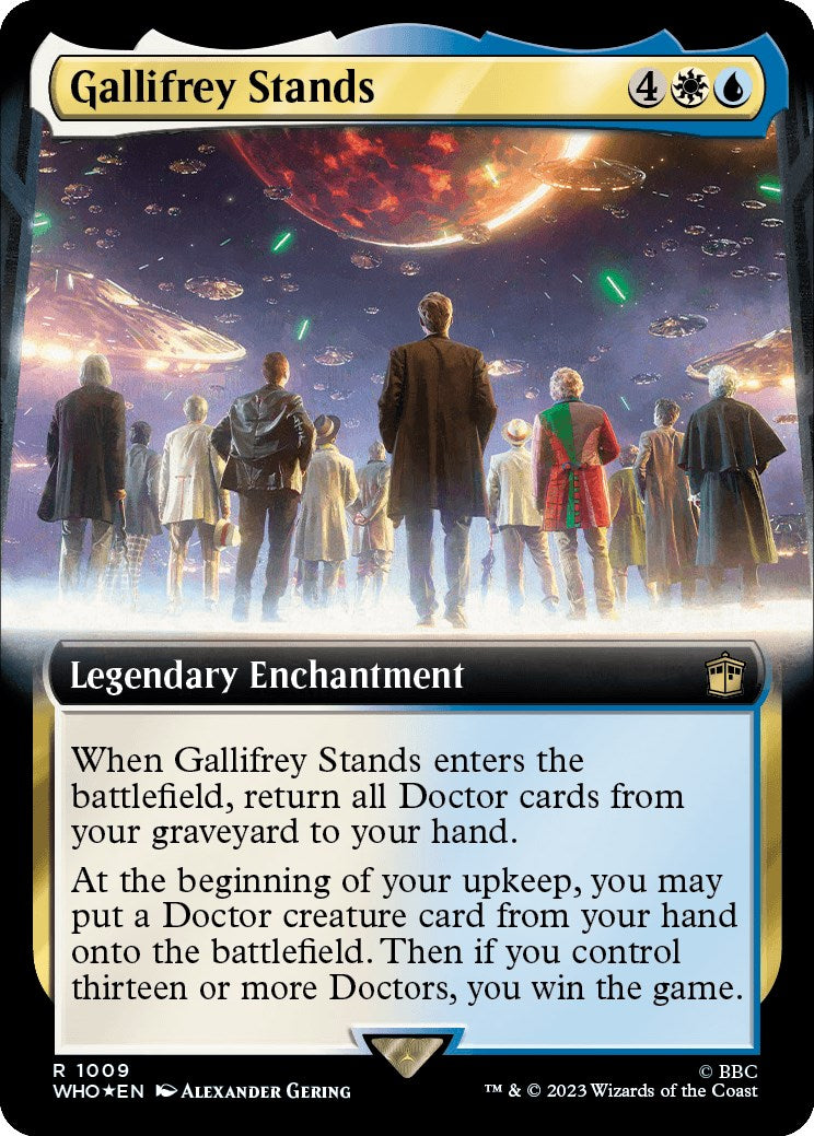 Gallifrey Stands (Extended Art) (Surge Foil) [Doctor Who] | Dragon's Lair Comics and Fantasy Houston TX