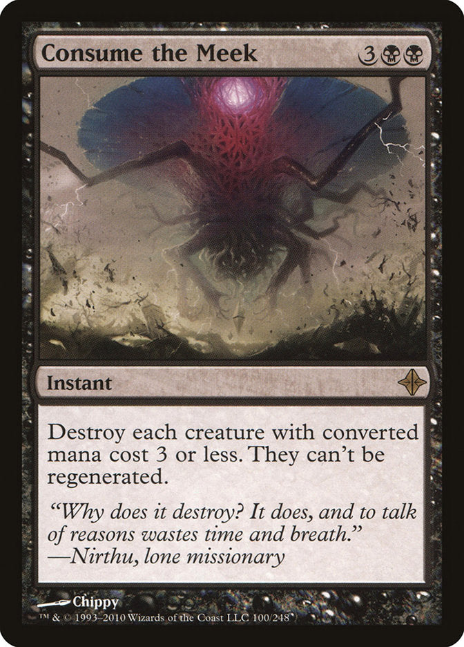 Consume the Meek [Rise of the Eldrazi] | Dragon's Lair Comics and Fantasy Houston TX